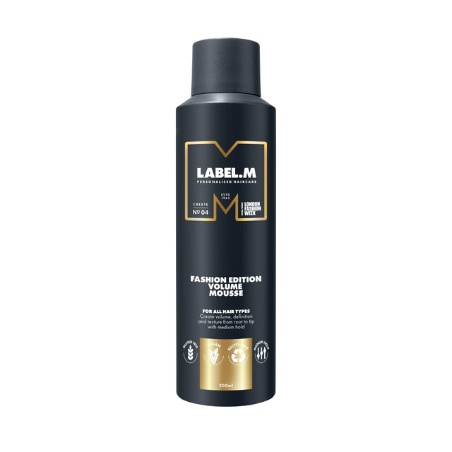 Label.M, Fashion Edition, Hair Styling Mousse, Volume, Medium, 200 ml - Feel You