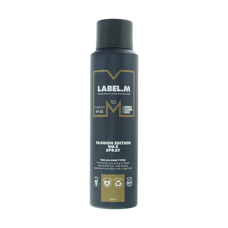 Label.M, Fashion Edition, Hair Styling Wax, Texture & Natural Shine Finish, Light Hold, 150 ml - Feel You