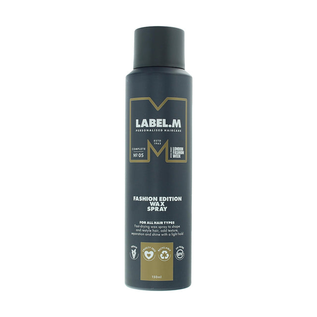 Label.M, Fashion Edition, Hair Styling Wax, Texture & Natural Shine Finish, Light Hold, 150 ml - Feel You