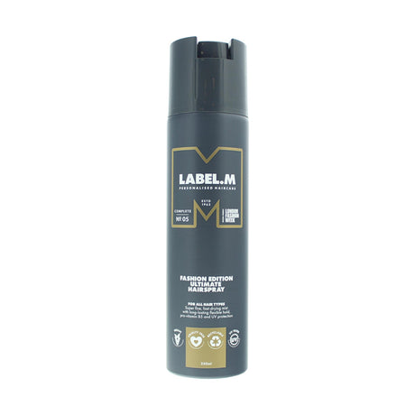 Label.M, Fashion Edition Ultimate, Hair Spray, For Styling, Flexible Hold, 250 ml - Feel You