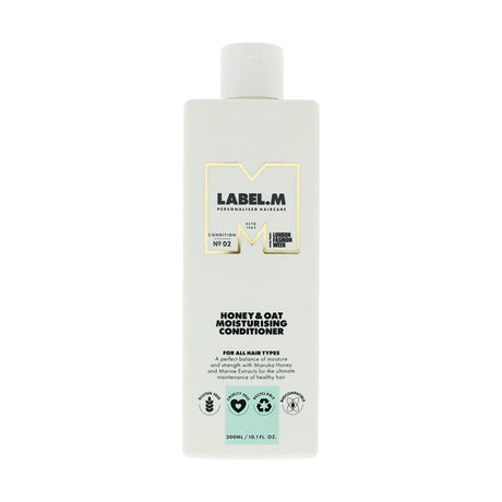 Label.M, Honey & Oat, Hair Conditioner, Moisturising, 300 ml - Feel You