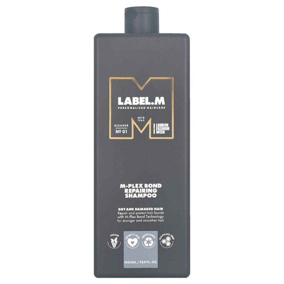 Label.M, M-Plex, Hair Shampoo, Bond Repair, 1000 ml - Feel You