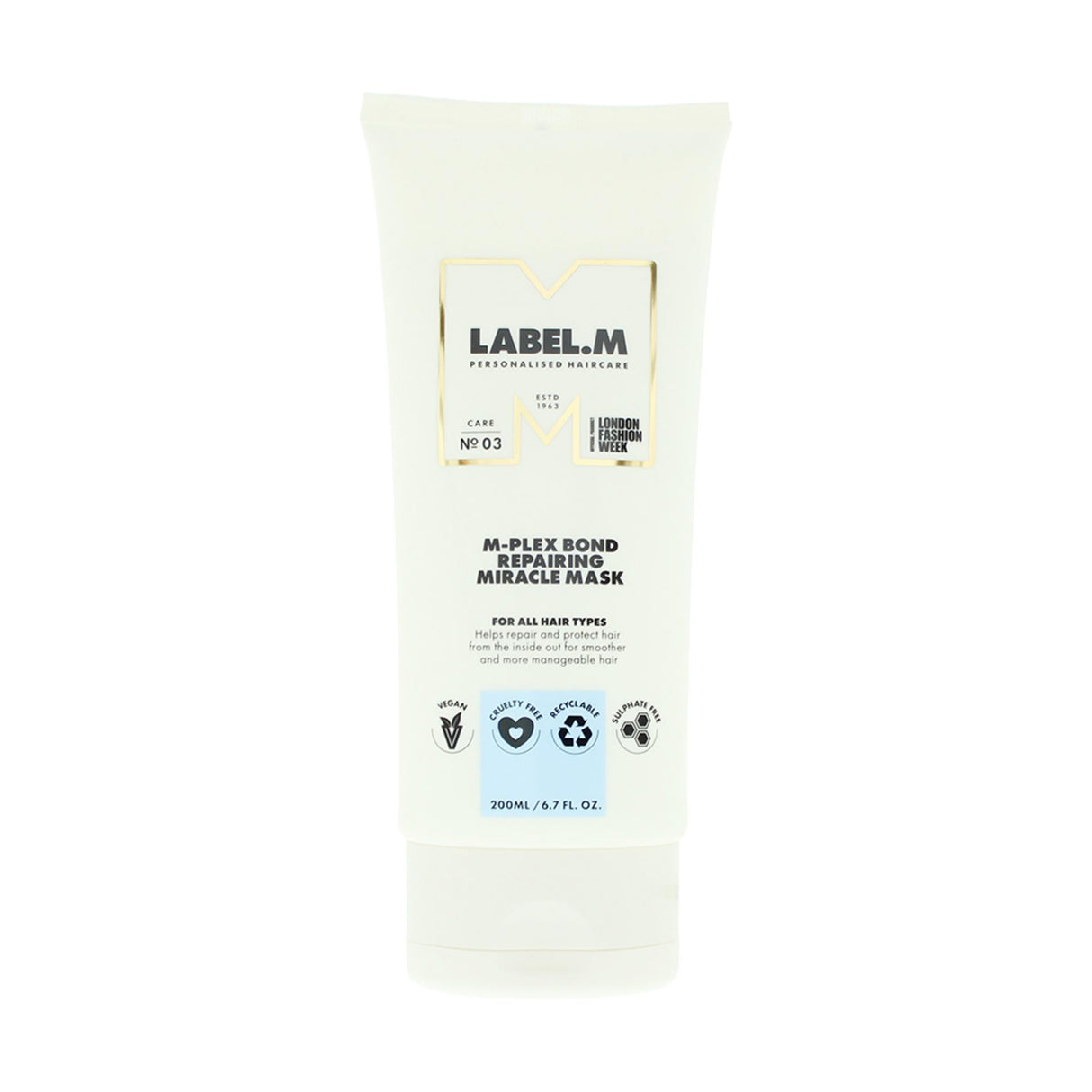 Label.M, M-Plex, Hair Treatment Cream Mask, Bond Repair, 200 ml - Feel You