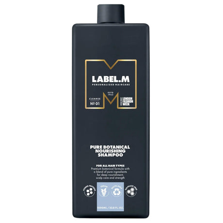 Label.M, Pure Botanical, Hair Shampoo, Nourishing, 1000 ml - Feel You