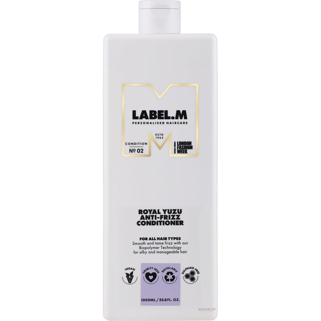 Label.M, Royal Yuzu, Hair Conditioner, Anti-Frizz, 1000 ml - Feel You