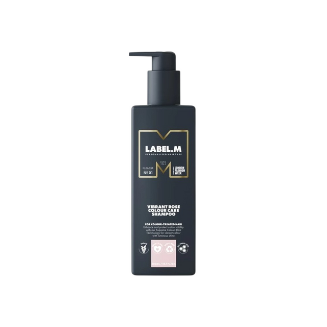 Label.M, Vibrant Rose, Hair Shampoo, Color Protecting, 300 ml - Feel You