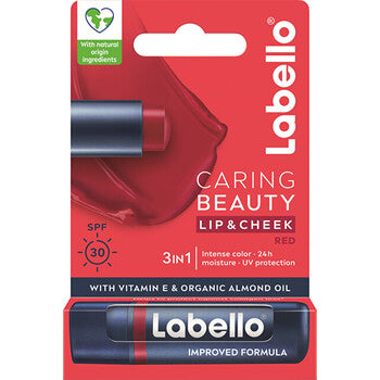 Labello - Red Caring Beauty Lip & Cheek SPF 30 - 4.8g - Feel You