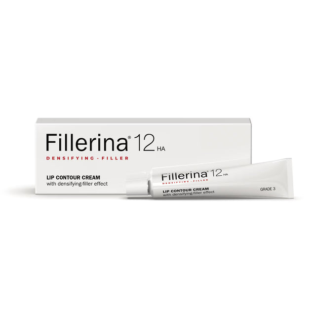 Labo, Fillerina 12HA Densifying Filler Grade 3, Hydrate & Firm, Cream, For Lips Contour, 15 ml - Feel You