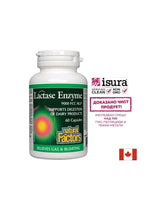 Lactase Enzyme / Лактаза ензим 250 mg х 60 капсули Natural Factors - Feel You