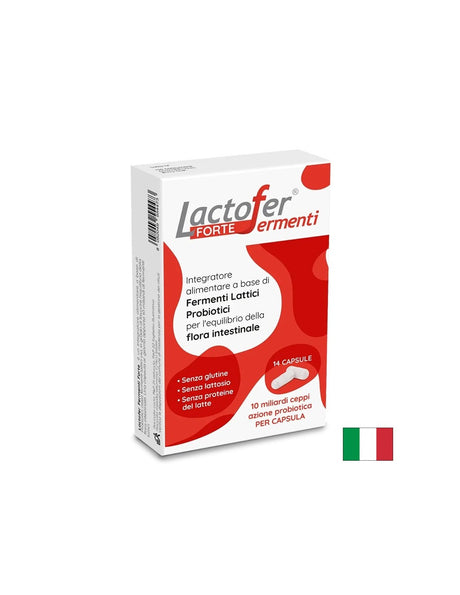Пробиотик Lactofer® Форте - За чревен комфорт и имунна защита, 14 капсули - Feel You