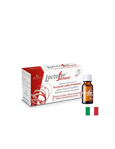 Пробиотик Lactofer 2 млрд. активни пробиотици, 10 флакона - Feel You