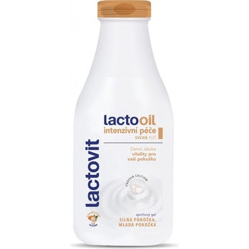 Lactovit - Shower gel with almond oil Intenzivní péče Lactooil (Shower Gel) 300 ml - 500ml - Feel You