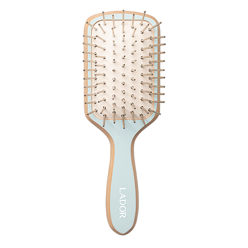 Lador Detangling Paddle Hair Brush Blue 19 cm * 4,3 cm * 6,8 cm - Feel You