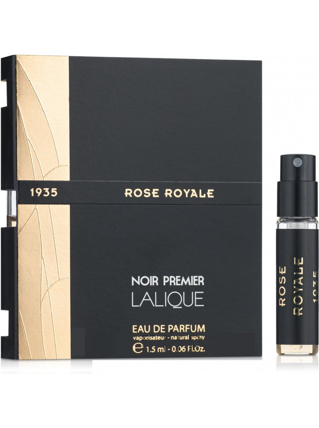 Lalique, Noir Premier - Rose Royale, Eau De Parfum, Unisex, 1.8 ml *Vial - Feel You