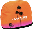Lancaster, Sun Beauty, Material, Textile Bag, Toiletry, Orange, For Women, 25 X18 cm - Feel You