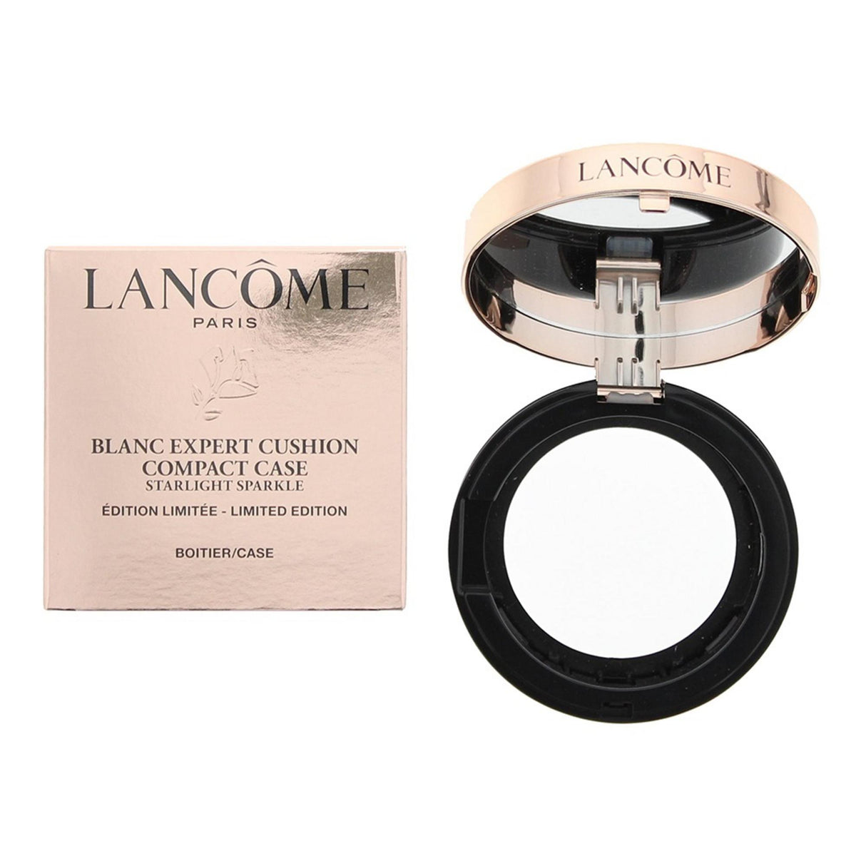 Lancome, Blanc Starlight Sparkle, Empty Makeup Plastic Compact Case, Starlight Sparkle, 1 - Feel You