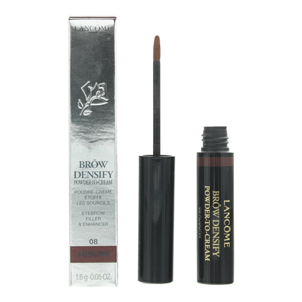Lancome, Brow Densify, 3D effect, Eyebrow Powder, 08, Auburn, 1.6 g - Feel You