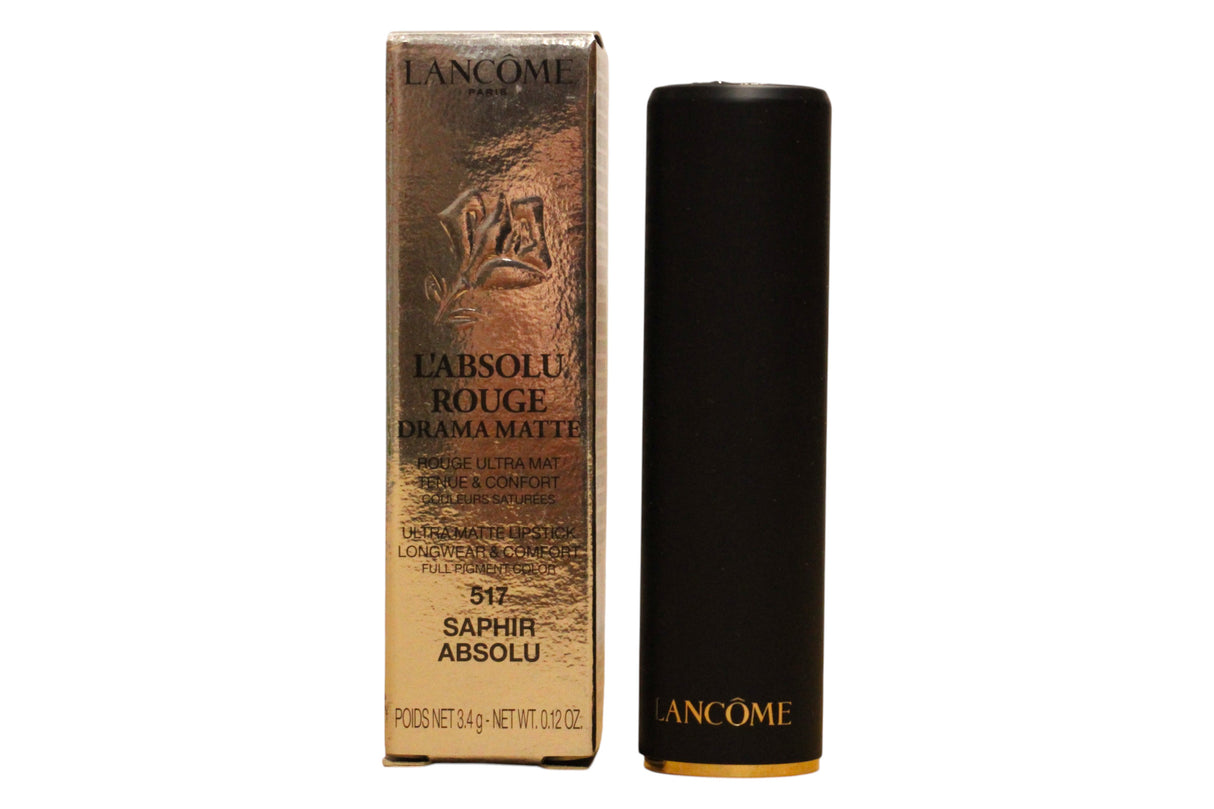 Lancome, L'Absolu Rouge, Matte, Cream Lipstick, 517, Saphir Abolsu, 3.4 g - Feel You