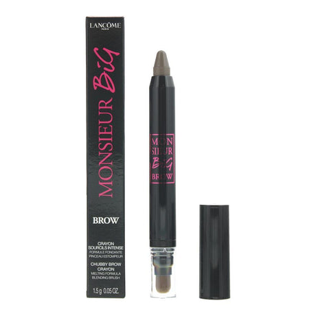 Lancome, Monsieur Big Brow, Blending, Eyebrow Cream Pencil & Brush 2-In-1, 02, Chestnut, 1.5 g - Feel You