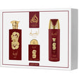 Lattafa Perfumes - Ansaam Gold Gift Set EDP 100 ml, deospray 200 ml and EDP 20 ml - 100ml - Feel You