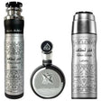 Lattafa Perfumes - Fakhar Lattafa Black Dárková sada EDP 100 ml, deospray 200 ml a bytová vůně 300 ml - 100ml - Feel You