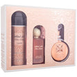 Lattafa Perfumes - Fakhar Rose Dárková sada EDP 100 ml, deospray 200 ml a vlasová mlha 50 ml - 100ml - Feel You