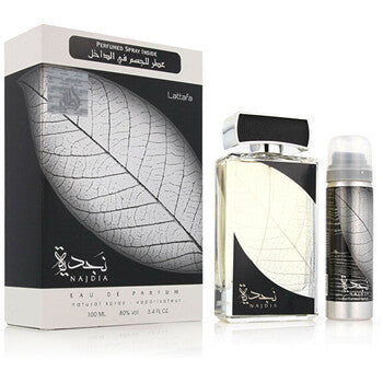 Lattafa Perfumes - Najdia Gift set EDP 100 ml and deospray 50 ml - 100ml - Feel You