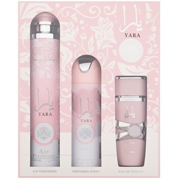 Lattafa Perfumes - Yara Dárková sada EDP 100 ml, deospray 200 ml a bytová vůně 300 ml - 100ml - Feel You