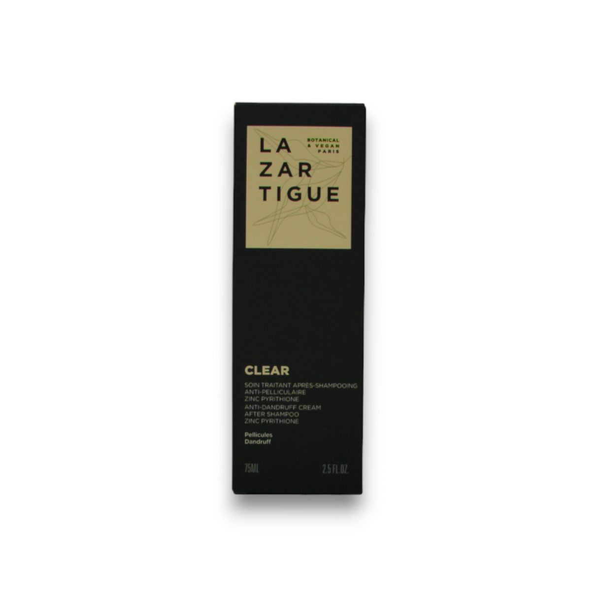 Lazartigue, Clear, Vegan, Hair Cream Treatment, Anti-Dandruff, 75 ml - Feel You