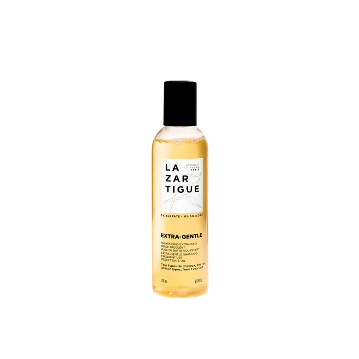 Lazartigue, Extra-Gentle, Vegan, Hair Shampoo, Gentle Cleansing, 200 ml - Feel You