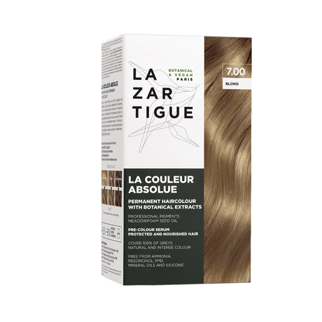 Lazartigue, La Couleur Absolue, Permanent Hair Dye, 7.00 Blond, 143 ml - Feel You