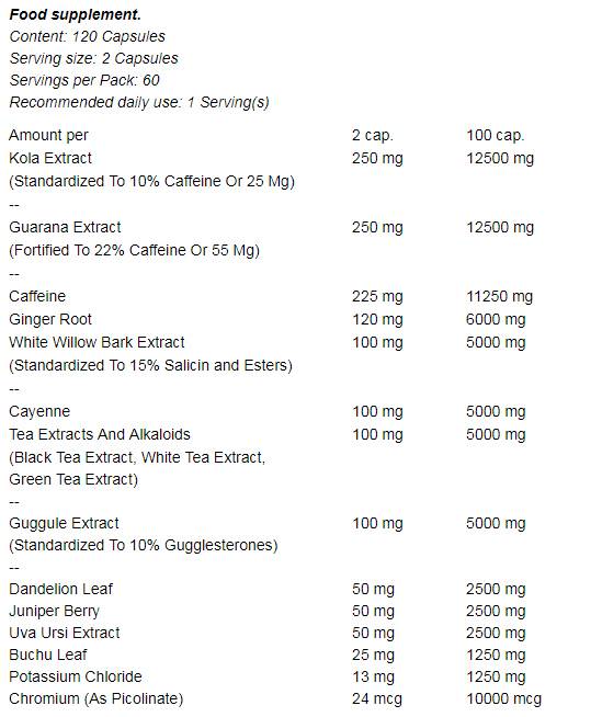 Lean Fix - 120 капсули - Feel You