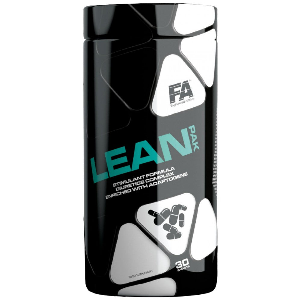 Lean Pak | Ultimate Fat Burning Formula with Thermogenics, Diuretic & Adaptogens - 30 Пакета - Feel You