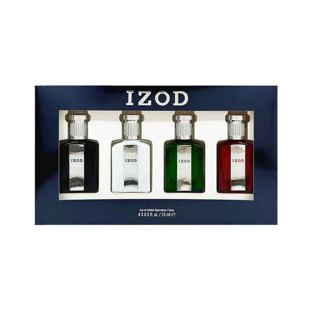 Legacy Set Izod: White, Eau De Toilette, For Men, 15 ml + Green, Eau De Toilette, For Men, 15 ml + Red, Eau De Toilette, For Men, 15 ml + Blue, Eau De Toilette, For Men, 15 ml - Feel You