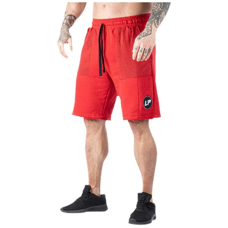 Legal Power Shorts Barcode Ottomix Knitted Rain Mesh / Шорти за трениране / Червени - Red - Feel You