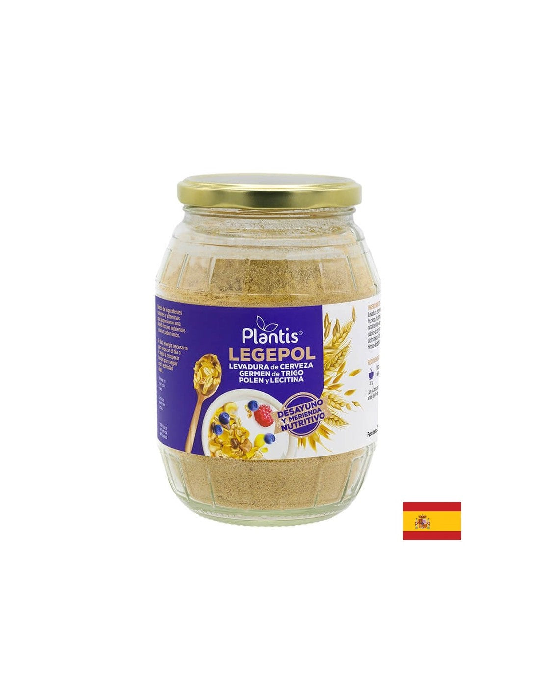 Имунитет и енергия - Бирена мая, пчелен прашец и лецитин - Legepol Plantis® - Прах, 375 g - Feel You