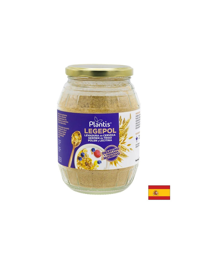 Имунитет и енергия - Бирена мая, пчелен прашец и лецитин - Legepol Plantis® - Прах, 375 g - Feel You