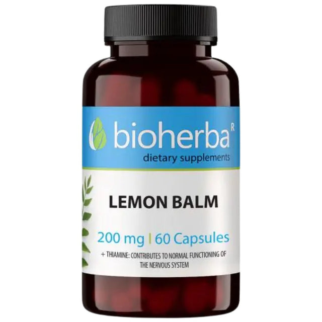 Lemon Balm 200 mg - 60 капсули - Feel You