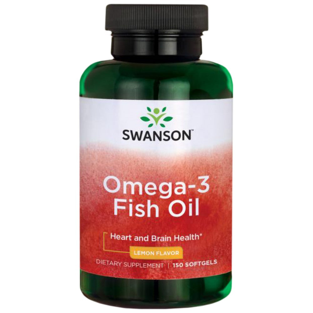 Lemon Flavor Omega 3 1000 mg - 150 Гел капсули - Feel You