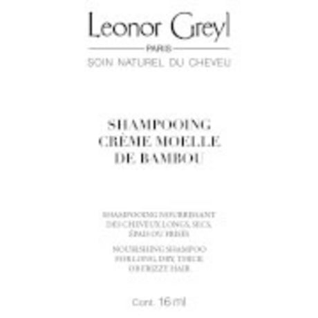 Leonor Greyl, Moelle De Bambou, Hair Shampoo, For Nourishing, 16 ml *Sample - Feel You