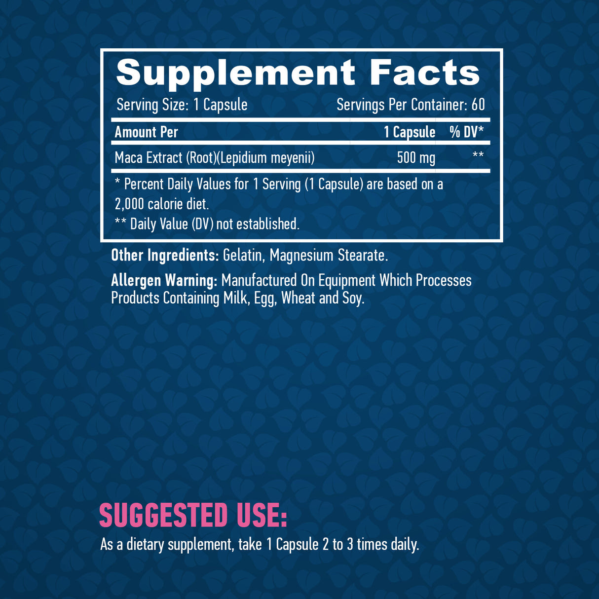 Мака Lepidium Meyenii – 500 mg, 60 Vcaps - Feel You