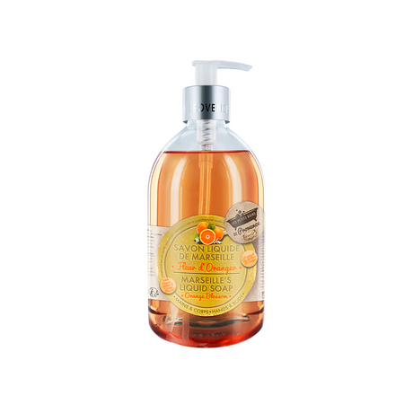 Les Petites Bains de Provence, Marseille, Orange Blassom, Liquid Soap, For Hands & Body, 500 ml - Feel You