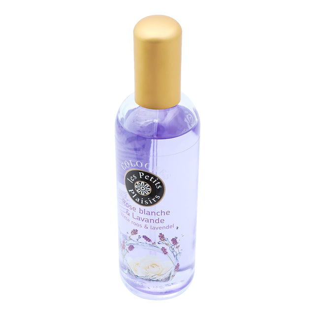 Les Petits Plaisirs, Rose Blanche & Lavande, Eau De Cologne, For Women, 100 ml - Feel You