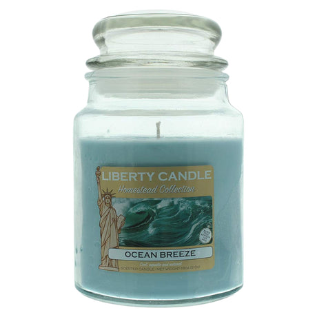 Liberty Candle, Ocean Breeze, Cool, Scented Candle, 510 g - Feel You