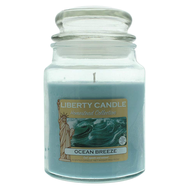 Liberty Candle, Ocean Breeze, Cool, Scented Candle, 510 g - Feel You