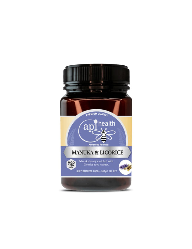 Пчелен мед Манука с женско биле Licorice MGO 100+, 500 g - Feel You