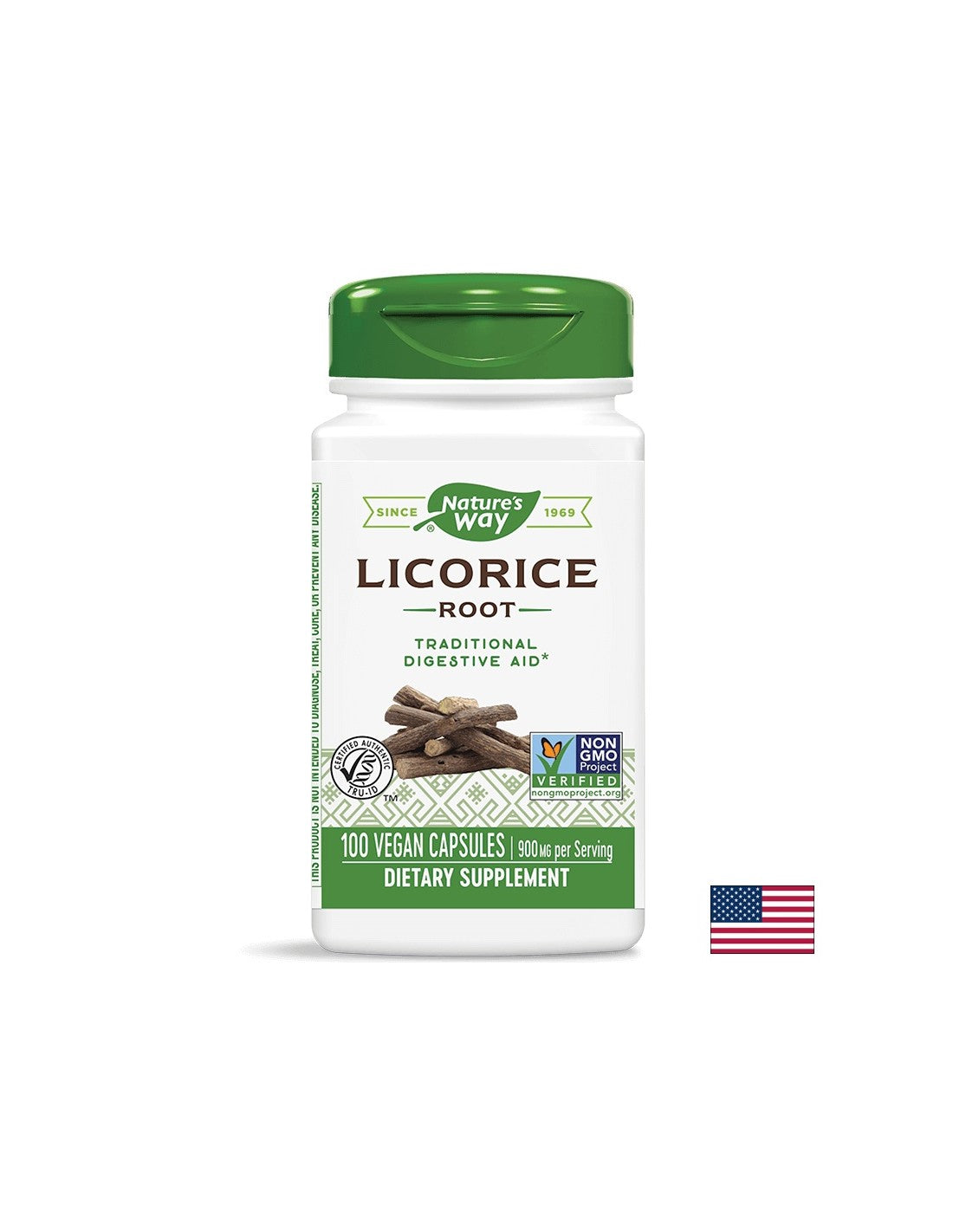 Licorice Root / Женско биле (корен) 450 mg х 100 капсули Nature’s Way - Feel You