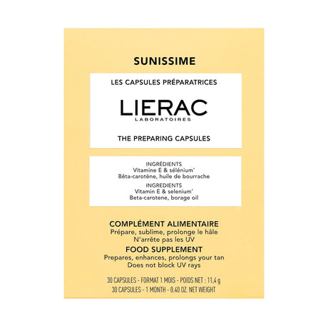 Lierac, Sunissime, Enhance & Prolong Tan, Capsules, 30 capsules, 11.4 g - Feel You