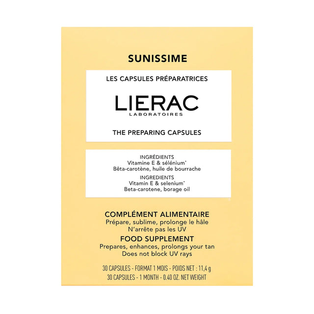 Lierac, Sunissime, Enhance & Prolong Tan, Capsules, 30 capsules, 11.4 g - Feel You