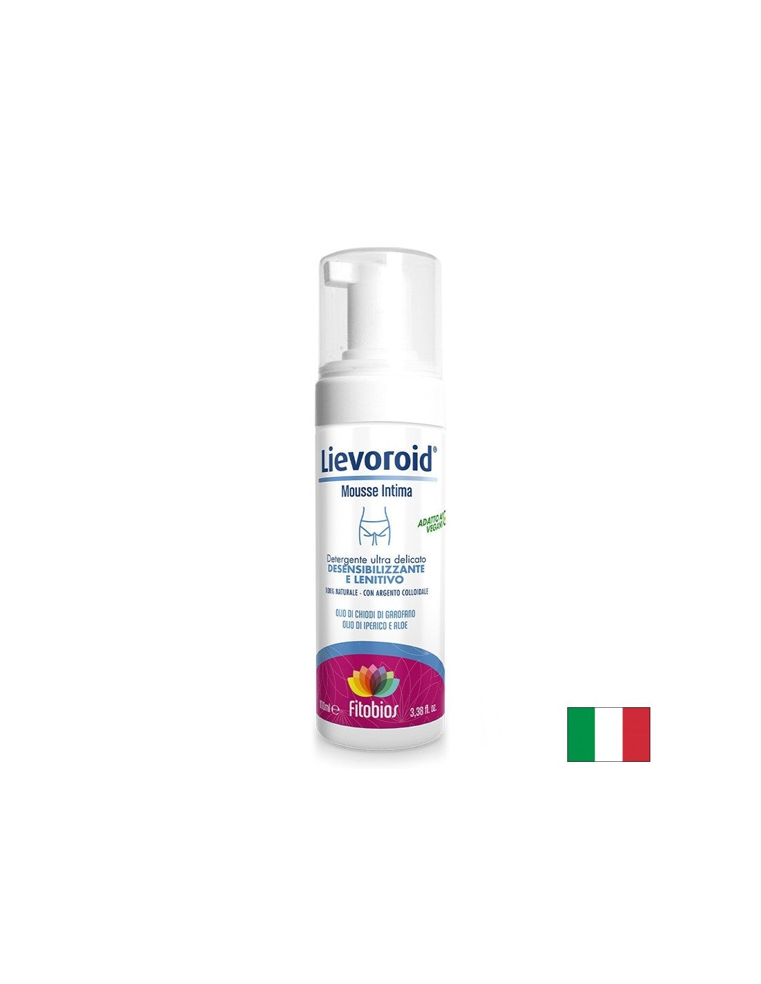Интимна мус-пяна с алое вера и жълт кантарион – За деликатна ежедневна хигиена, Lievoroid®, 100 ml - Feel You